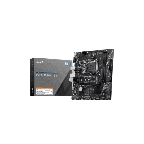 MOTHERBOARD MSI PRO H510M-B II LGA1200 DDR4 (SOLO 10MA GEN)