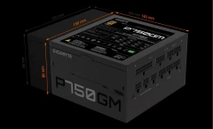 Fuente Gamer Gigabyte 750w Modular 80 Plus Gold en internet