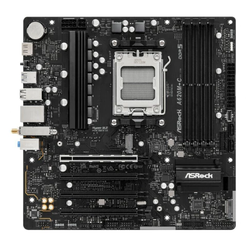 MOTHERBOARD ASROCK (AM5) A620M-C R2 WIFI-AX+BT (BULK)