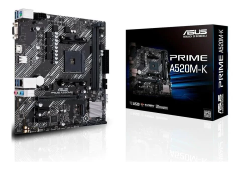 MOTHERBOARD ASUS (AM4) PRIME A520M-K