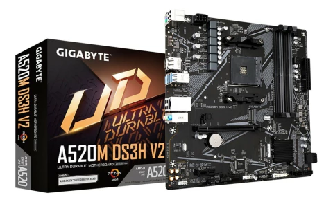 MOTHERBOARD GIGABYTE (AM4) A520M DS3H V2