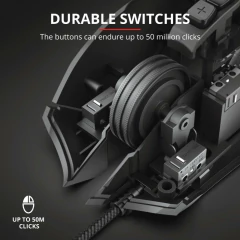 Mouse Gamer Trust Ture Rgb Led Gxt160x - tienda online