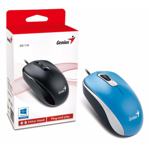 MOUSE GENIUS DX-110 G5 BLUE USB