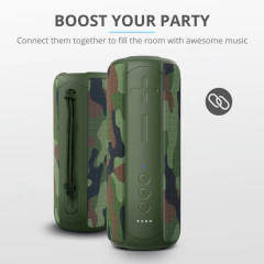 Parlante Trust Caro Max Powerfull Bluethoot Camo