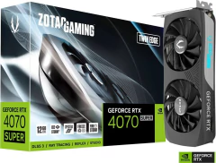 Placa De Video Zotac Rtx 4070 Super Twin Edge 12gb Ddr6x
