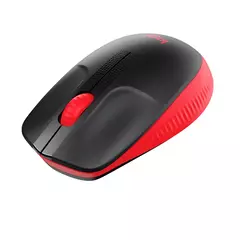Mouse Inalámbrico LOGITECH M190 Rojo - comprar online