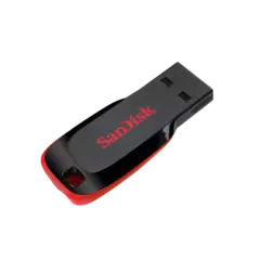 Pen Drive SANDISK Cruzer Blade 128GB USB 2.0 Tipo A Negro