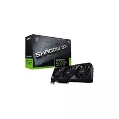 Placa MSI GeForce RTX 5070 Ti 16G SHADOW 3X OC