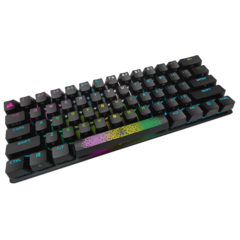 Teclado Corsair K70 PRO Mini Wireless RGB 60 Mecanico Cherry MX Black PBT
