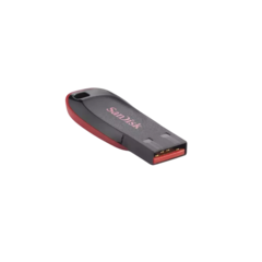 Pen Drive SANDISK Cruzer Blade 64GB USB 2.0 Tipo A Negro