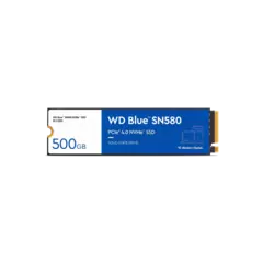 Disco SSD WD 500GB Blue SN580 NVMe gen3 4000MB/S