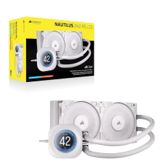 Water Cooling Corsair Nautilus X2 240mm RS LCD – White