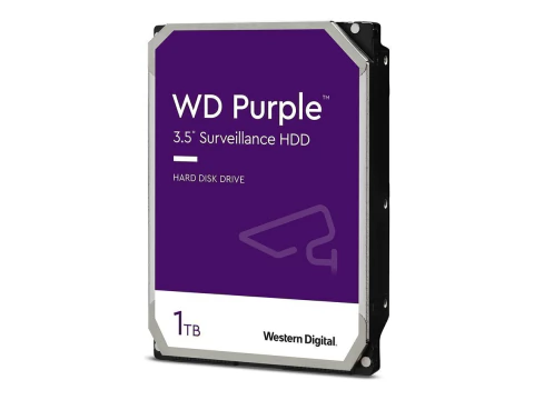 DISCO INTERNO HDD WESTERN DIGITAL PURPLE 1TB 3.5" SATA 3.0 5400RPM