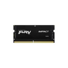 Memoria SODIMM Fury DDR5 16GB 4800MHz Impact Negra