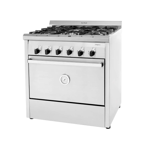 Cocina Profesional 5 Horn. Rejas de Fundición y Puerta de Acero (537MG)