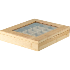 Organizador de Cápsulas em Bambu