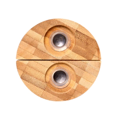 Conjunto Saleiro e Pimenteiro de Bambu - loja online