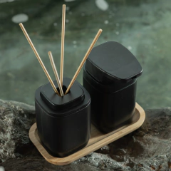 Mini Bandeja de Bambu - comprar online