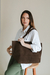 Bolsa Shopping Marrom