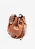 Bolsa Saco de Couro Caramelo na internet