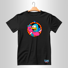 Imagen de Remera de algodón. Adulto (Unisex) Color: Blanco/Negro