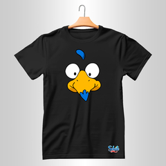Remera de algodón. Adulto (Unisex) Color: Blanco/Negro - comprar online