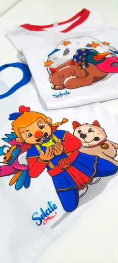 Pijama Rojo Koi y Picasso Algodón