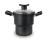 Cuscuzeiro Teflon Antiaderente Tampa de Vidro 16cm - loja online