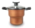 Cuscuzeiro Teflon Antiaderente Tampa de Vidro 16cm