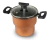 Cuscuzeiro Teflon Antiaderente Tampa de Vidro 16cm - comprar online