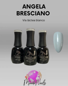 Esmalte semipermanente Via lactea blanco Angela Bresciano
