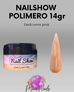 Polimero dark cover pink 14gr - Nail show - comprar online