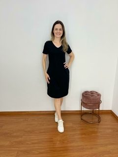 Vestido Mari Decote V - comprar online