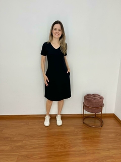 Vestido Mari Decote V - comprar online