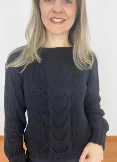 BLUSA TRICÔ AMÁLIA MANGA LONGA