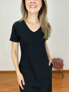 Vestido Mari Decote V - loja online