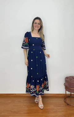 Vestido Luci - Viscolinho Estampado na internet