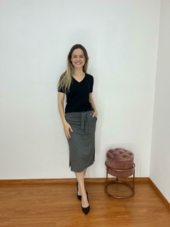 Blusa Maitê Manga curta - Sodeci Moda