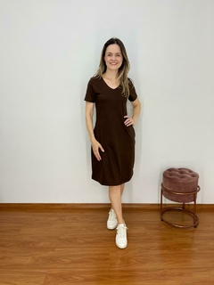 Vestido Mari Decote V