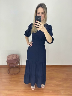 Vestido Rafaela Azul-marinho na internet