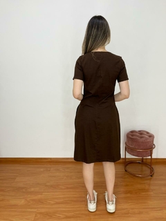Vestido Mari Decote V na internet