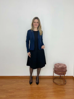 Blazer Cristal - Moletinho de Viscose com elastano forrado na internet