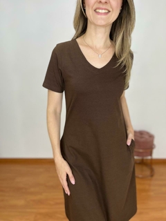 Vestido Mari Decote V - Sodeci Moda