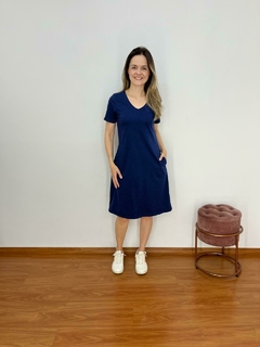 Vestido Mari Decote V na internet