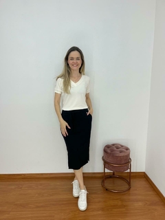 Blusa Maitê Manga curta na internet