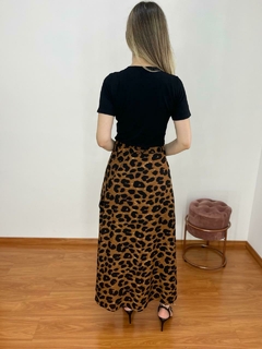 Saia envelope transpassada - Sodeci Moda