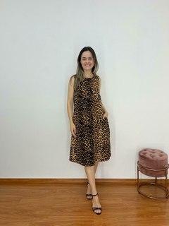Vestido Michele Estampado - Sodeci Moda