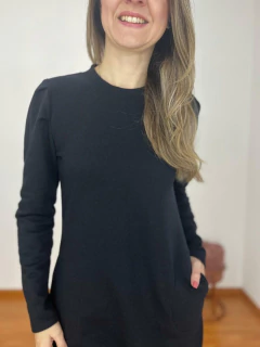 Vestido Moletom manga longa na internet