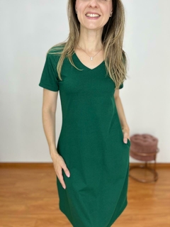 Vestido Mari Decote V - Sodeci Moda
