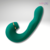 Vibrador de ponto G e clitóris com pulsação recarregável green